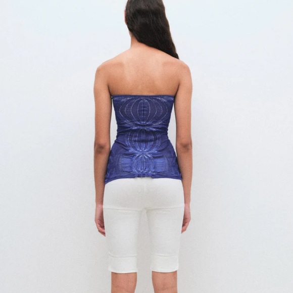 Gimaguas ete blue knot strapless top - Picture 4 of 4